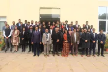 Visit of Dr. Neeraj Mittal, Chairman DCC & Secretary (Telecom) during Common Induction Training